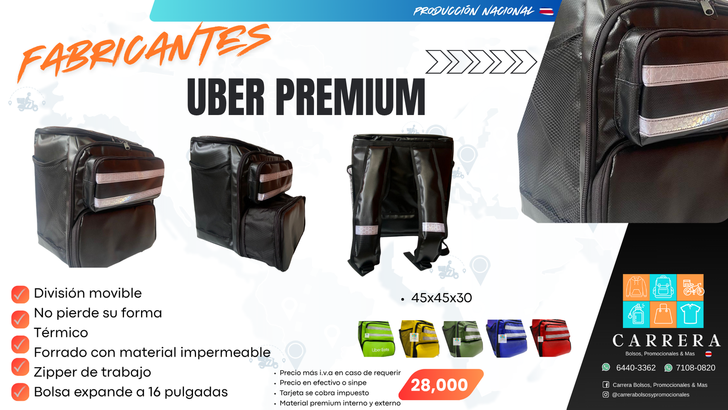 Bolso Uber Premium