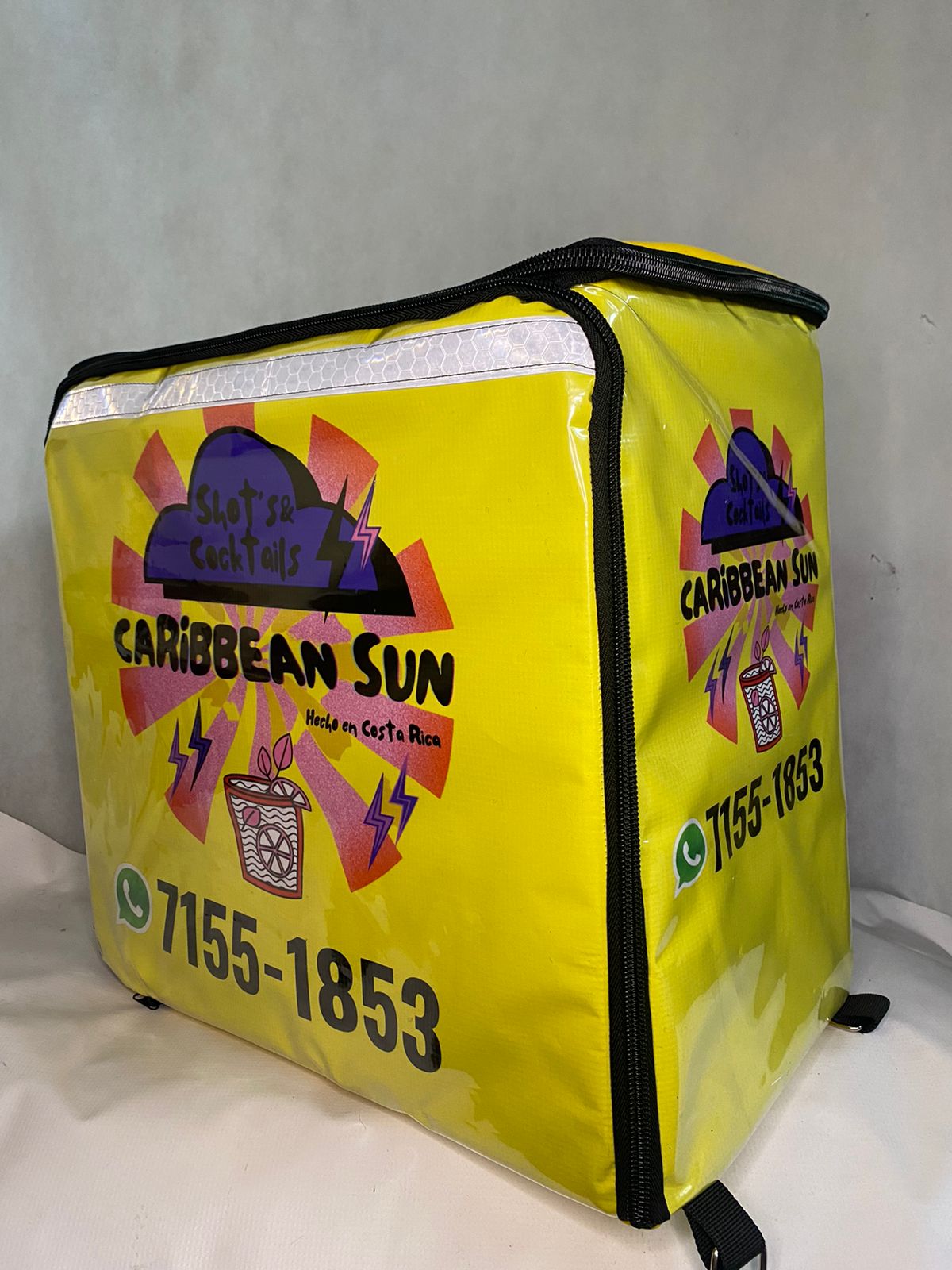 Bolso Delivery Estilo Pupusas