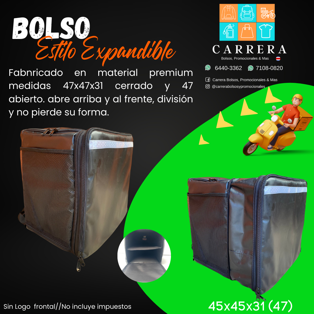 Bolso Estilo Expandible
