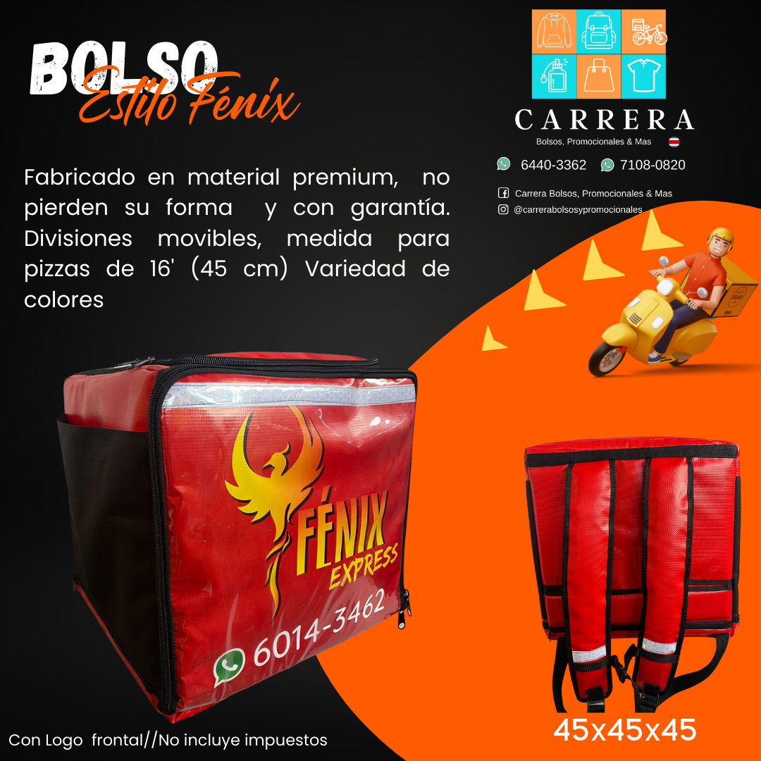 Bolso Estilo Fenix Personalizado