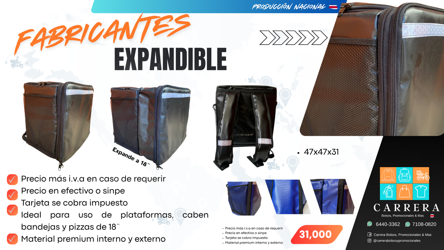 Bolso Estilo Expandible