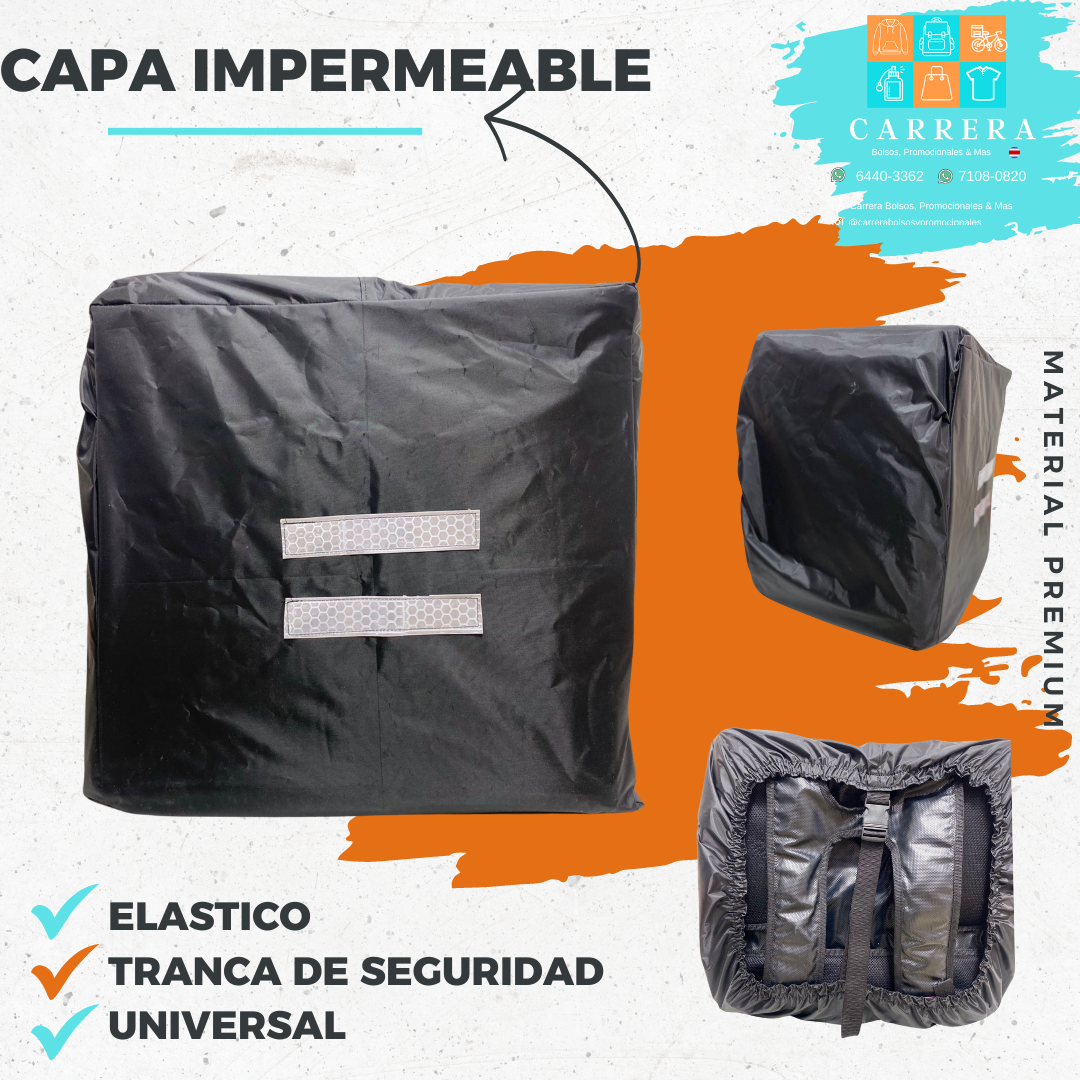 Capa impermeable para Bolso